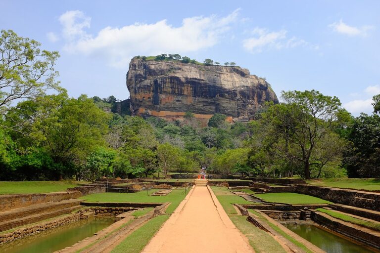 Most famous monument Sigiriya