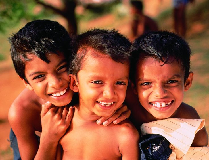 Smiling with Locals