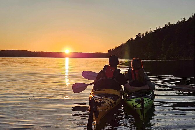 Sunset Kayak Duo