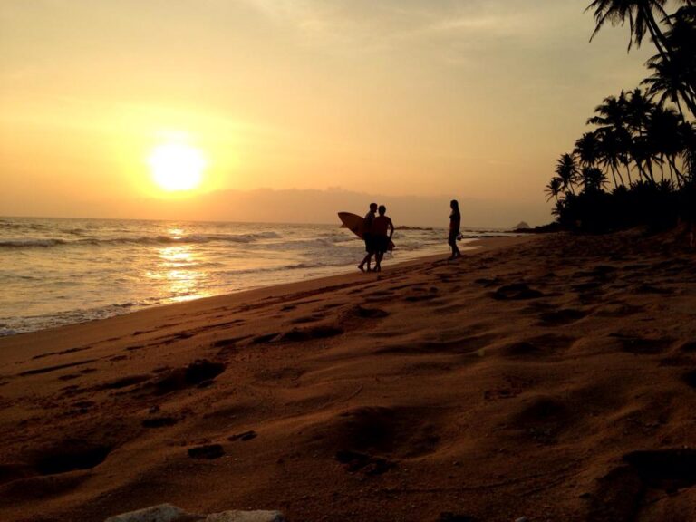 Sunset over Beach